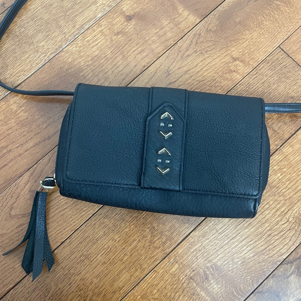 Black wallet Crossbody Bag